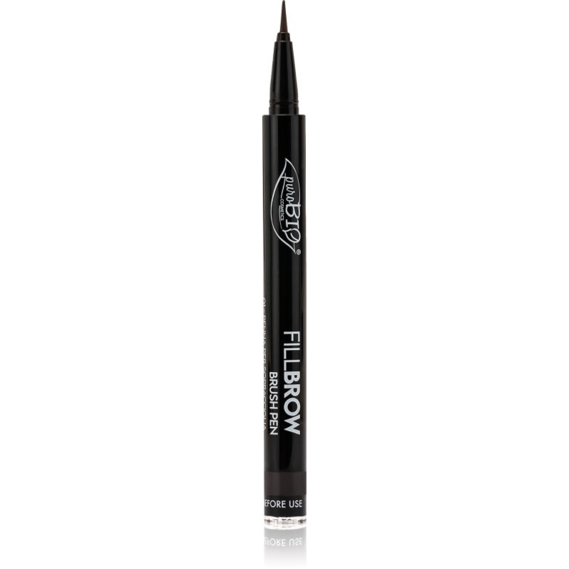 puroBIO Cosmetics Fillbrow szemöldök fixáló árnyalat 04 Soft Black 0.7 ml