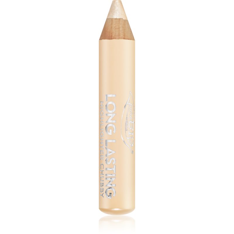 puroBIO Cosmetics Long Lasting Chubby highlighter ceruzában 3