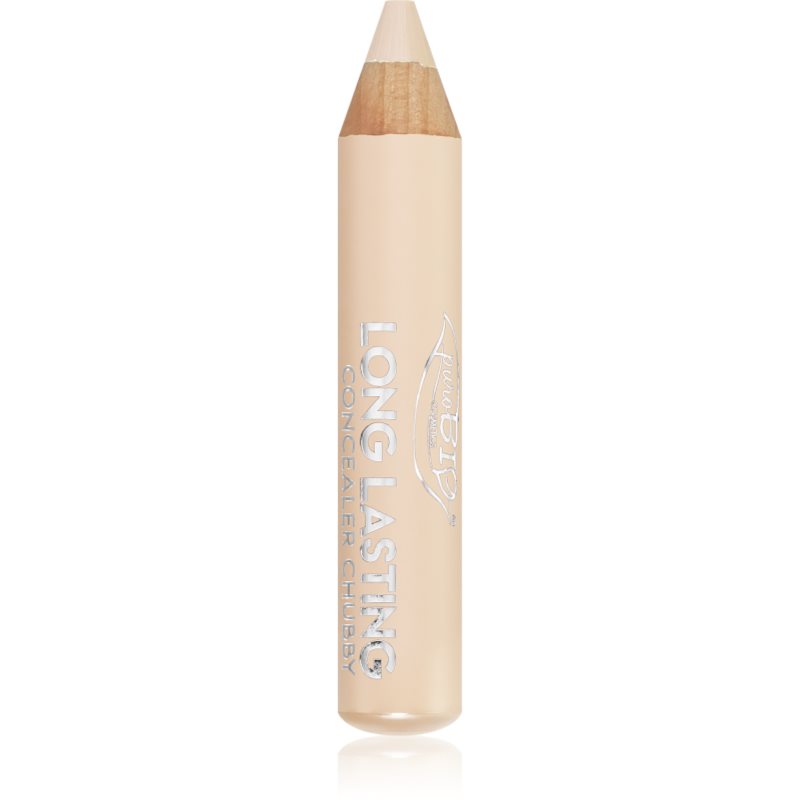 puroBIO Cosmetics Long Lasting Chubby tartós korrektor ceruzában árnyalat 025L Light 3