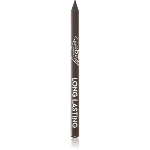 puroBIO Cosmetics Long Lasting Eyeliner tartós szemceruza árnyalat Brown 1