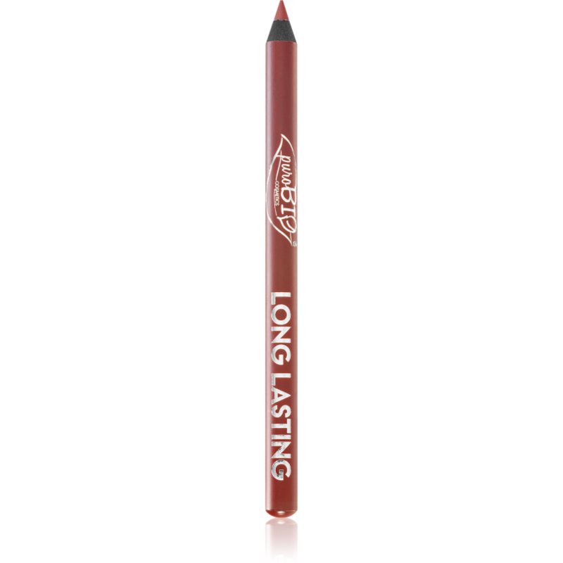 puroBIO Cosmetics Long Lasting tartós szájceruza árnyalat 008L Warm Nude 1