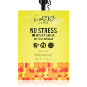 puroBIO Cosmetics No Stress revitalizáló maszk hajra 40 ml-Ár