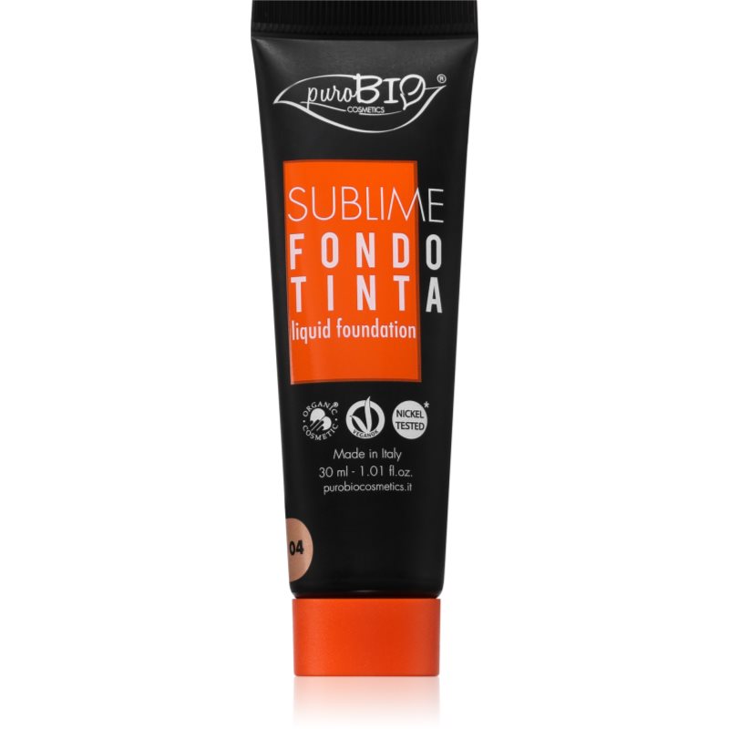 puroBIO Cosmetics Sublime folyékony make-up árnyalat 04 30 ml-ár
