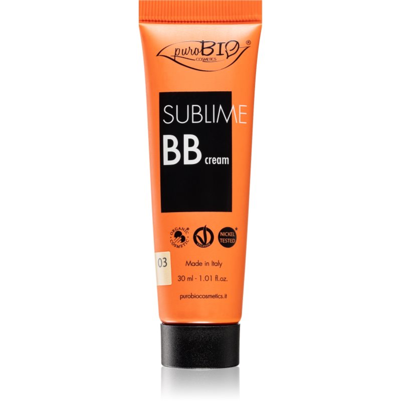 puroBIO Cosmetics Sublime hidratáló BB krém árnyalat 03 30 ml-Ár