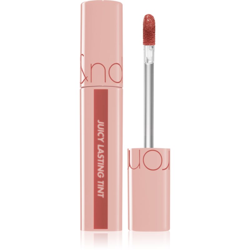rom&nd Juicy Lasting Magasan pigmentált szájfény árnyalat #23 Nucadamia 5