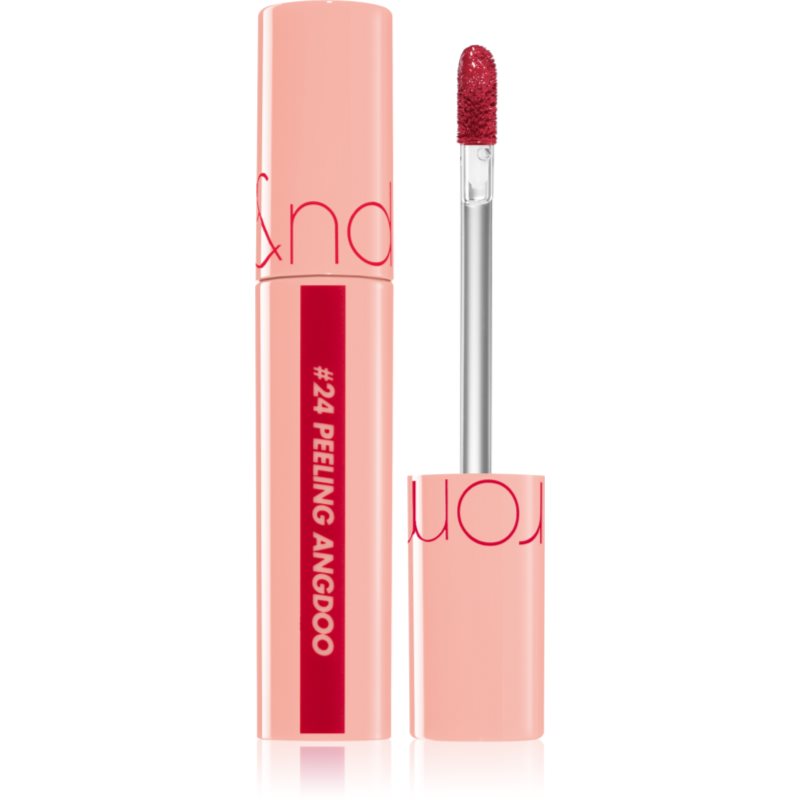 rom&nd Juicy Lasting Magasan pigmentált szájfény árnyalat #24 Peeling Angdoo 5