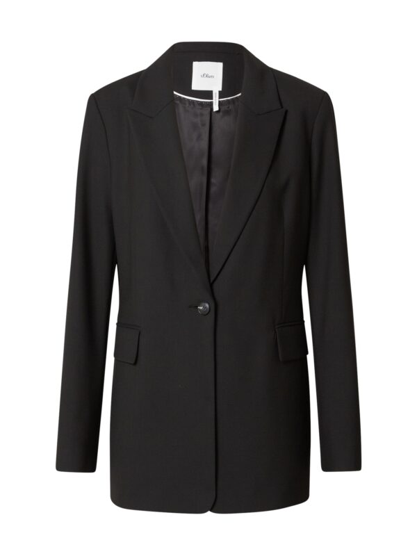s.Oliver BLACK LABEL Blézer  fekete-hu