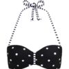 s.Oliver Bikini felső 'Audrey'  fekete / fehér-hu