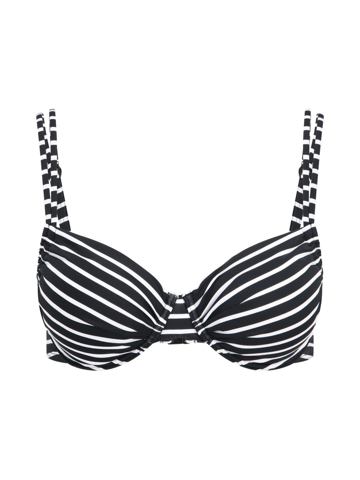 s.Oliver Bikini felső 'Hill'  fekete / fehér