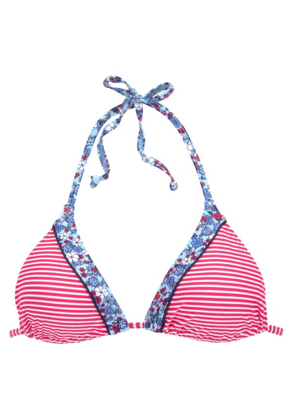 s.Oliver Bikini felső 'Jill'  égkék / világoskék / málna / fehér