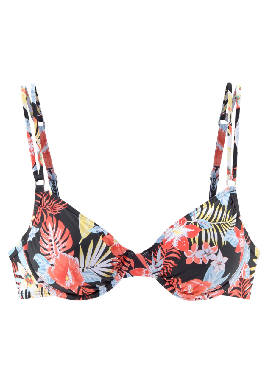 s.Oliver Bikini felső  vegyes színek / fekete-Hungary