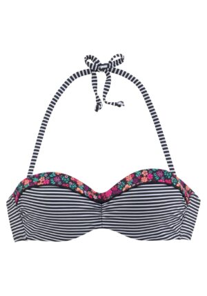 s.Oliver Bikini felső  vegyes színek / fekete / fehér-hu