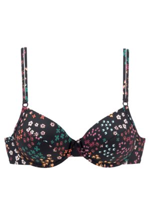 s.Oliver Bikini felső  vegyes színek / fekete-hu