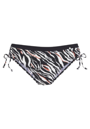 s.Oliver Bikini nadrágok  krém / rozsdabarna / fekete-Hungary
