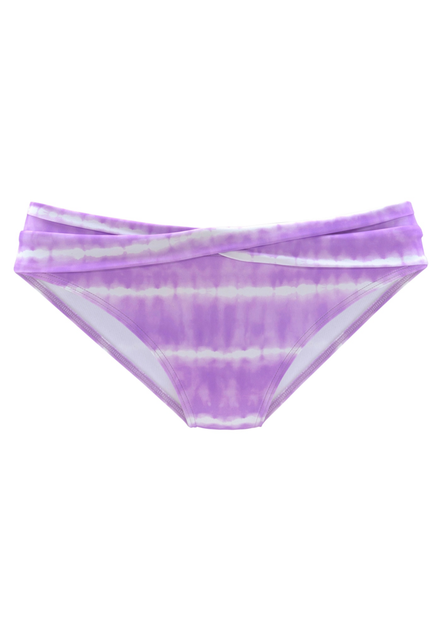 s.Oliver Bikini nadrágok  lila / piszkosfehér-Hungary