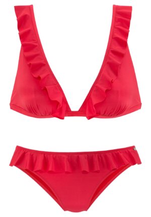 s.Oliver Bikini  piros-hu
