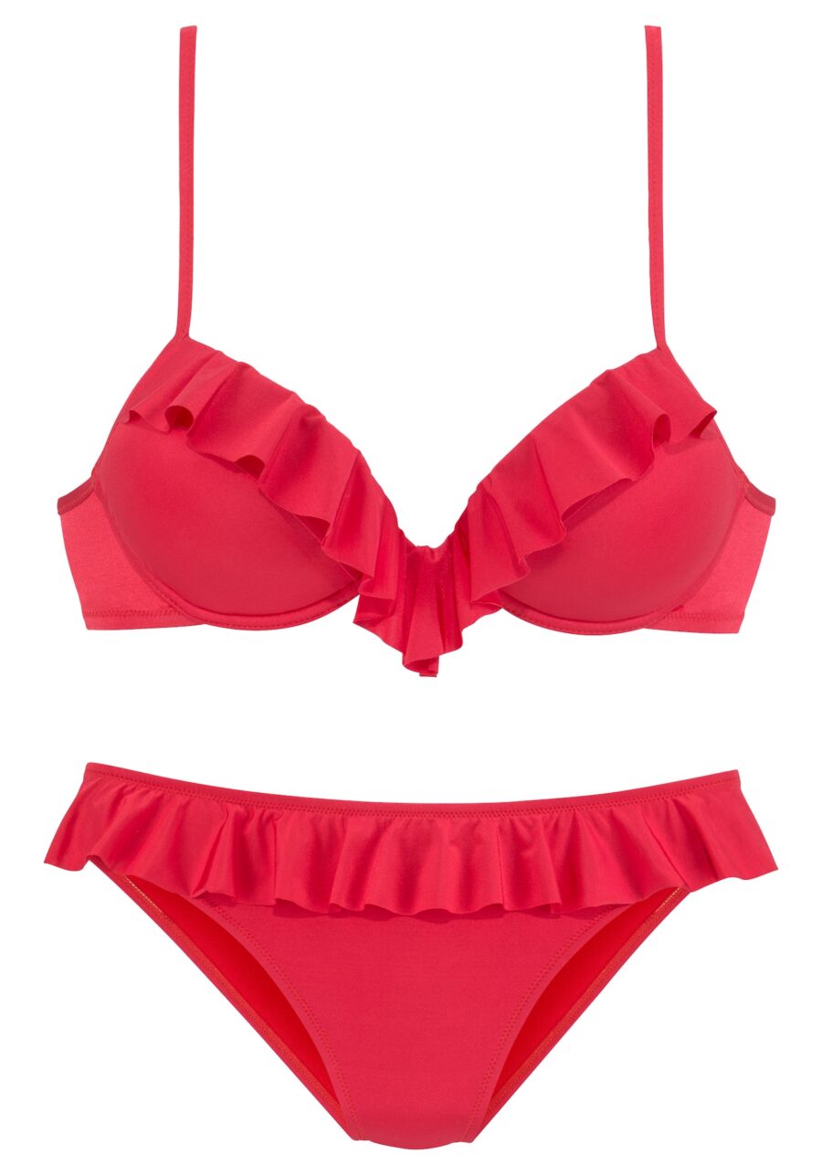 s.Oliver Bikini  piros-hu