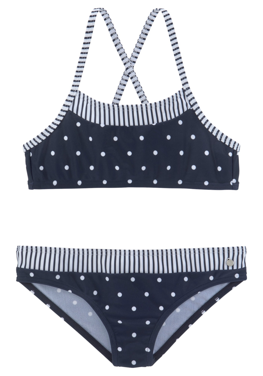 s.Oliver Bikini  tengerészkék / fehér-Hungary