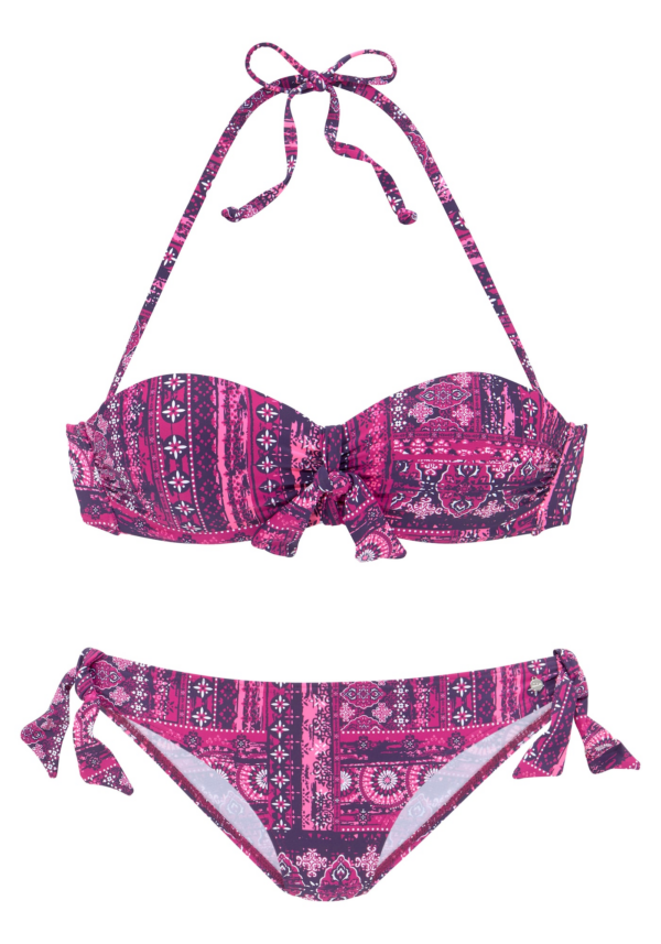 s.Oliver Bikini  tengerészkék / rózsaszín / fehér-Hungary