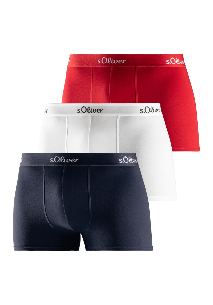 s.Oliver Boxeralsók  éjkék / vörösáfonya / fekete / fehér-Hungary