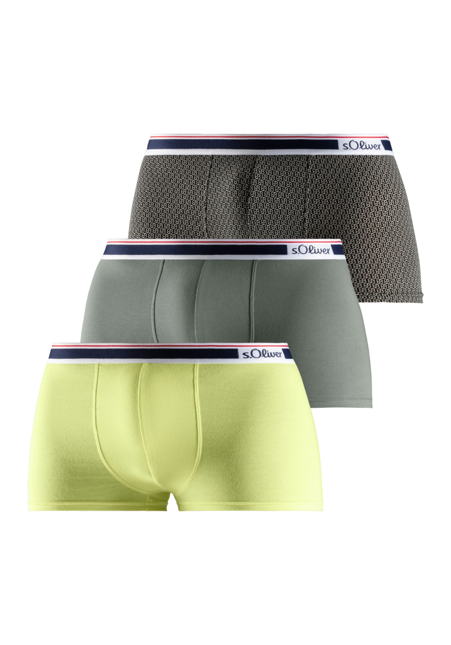 s.Oliver Boxeralsók  limone / bazaltszürke / fekete / fehér-Ár