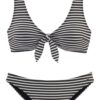 s.Oliver Bikini  fekete / fehér-hu