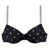 s.Oliver Bikini felső 'Audrey'  fekete / fehér-hu