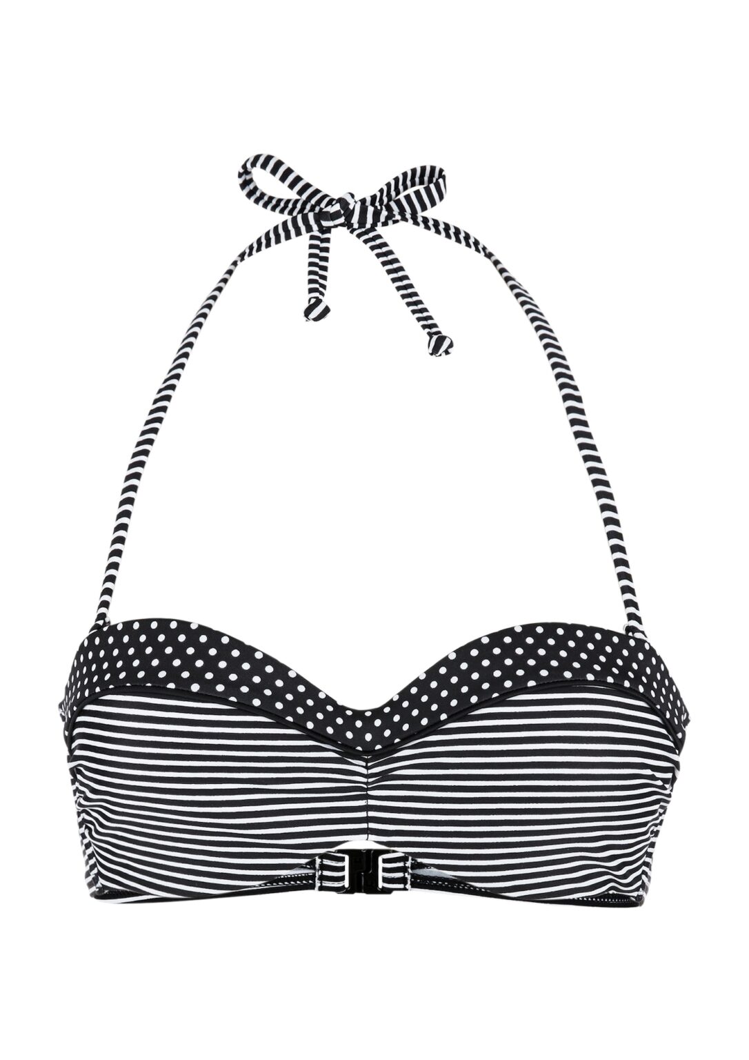 s.Oliver Bikini felső 'Avni'  fekete / fehér