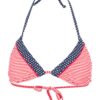 s.Oliver Bikini felső 'Avni'  sötétkék / piros / fehér