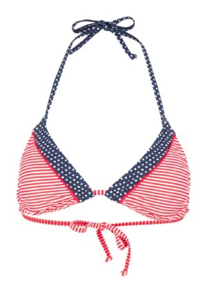 s.Oliver Bikini felső 'Avni'  sötétkék / piros / fehér