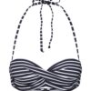 s.Oliver Bikini felső 'Hill'  fekete / fehér
