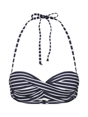 s.Oliver Bikini felső 'Hill'  fekete / fehér