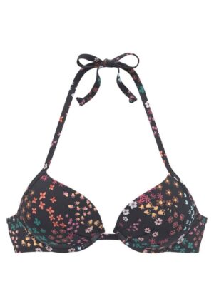 s.Oliver Bikini felső 'Milly'  vegyes színek / fekete-hu