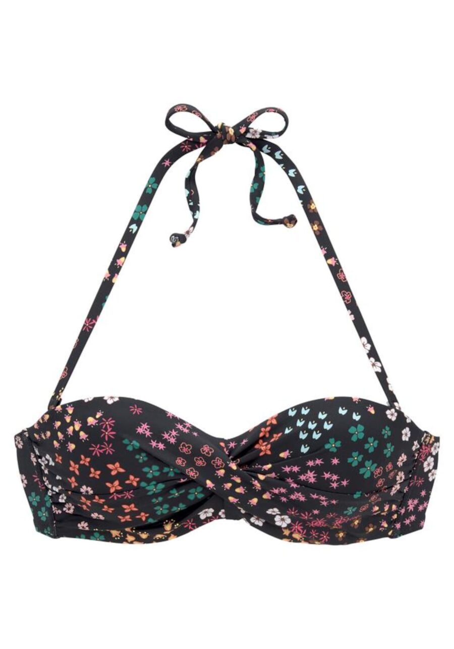 s.Oliver Bikini felső 'Milly'  vegyes színek / fekete-hu