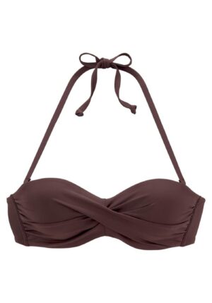 s.Oliver Bikini felső 'Rome'  csokoládé