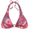 s.Oliver Bikini felső  bézs / kék / rózsaszín-hu