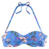 s.Oliver Bikini felső  bézs / kék / sötétzöld / narancs / rózsaszín-hu