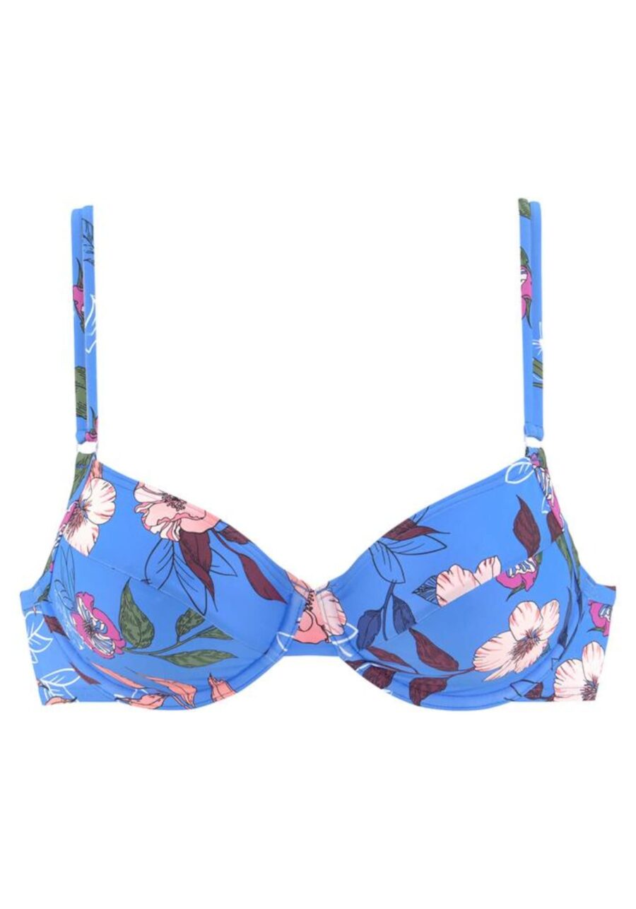 s.Oliver Bikini felső  bézs / kék / zöld / rózsaszín / bordó-hu