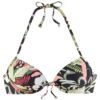 s.Oliver Bikini felső  zöld / fekete