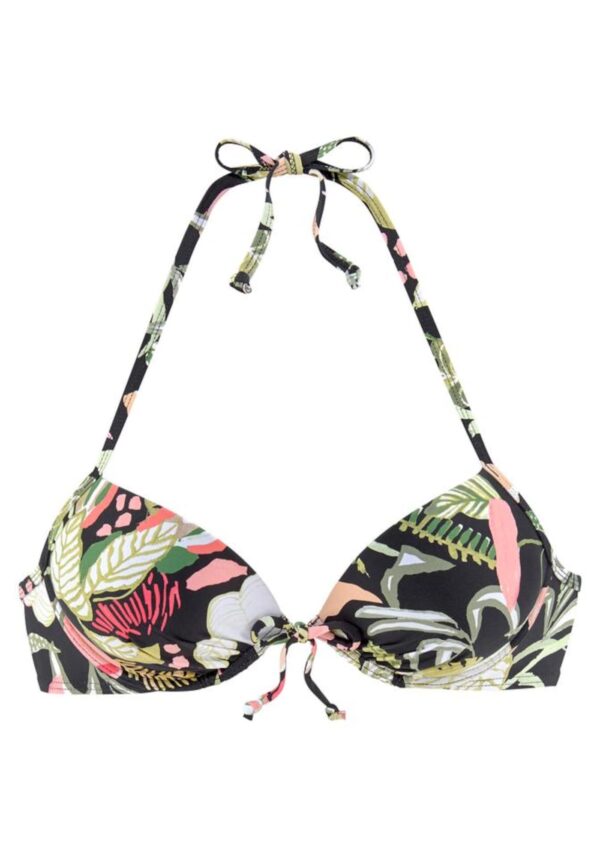 s.Oliver Bikini felső  zöld / fekete