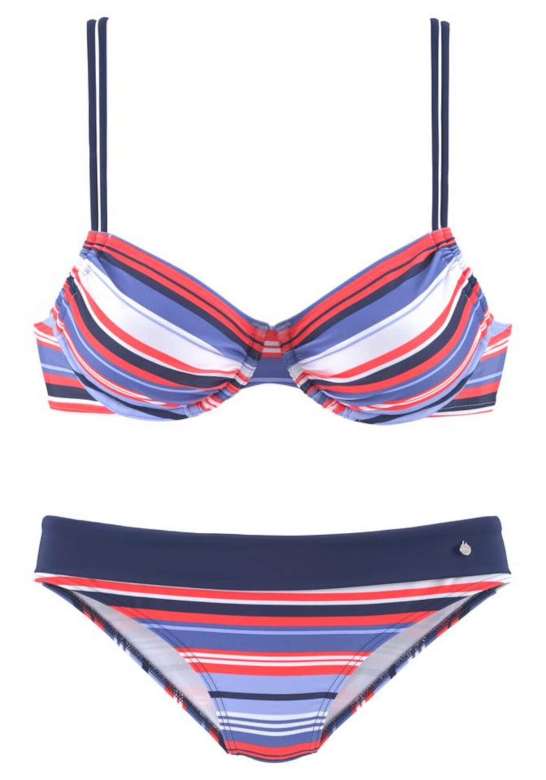 s.Oliver Bikini  kék / piros / fehér