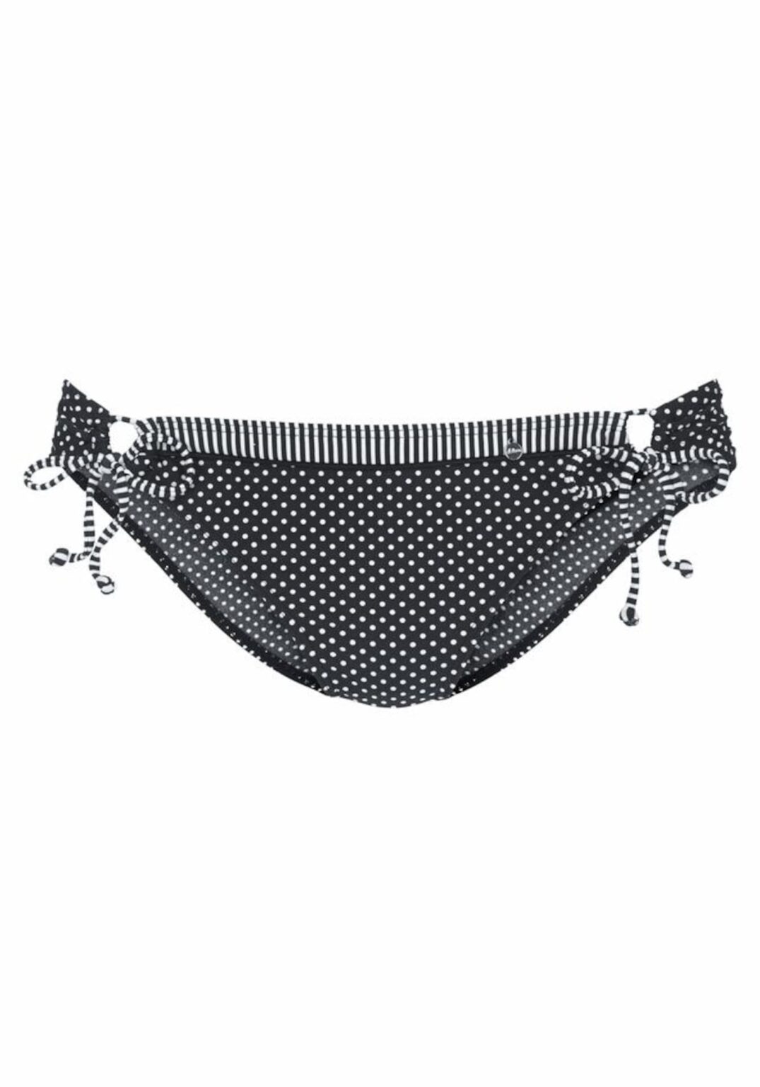 s.Oliver Bikini nadrágok 'Avni'  fekete / fehér