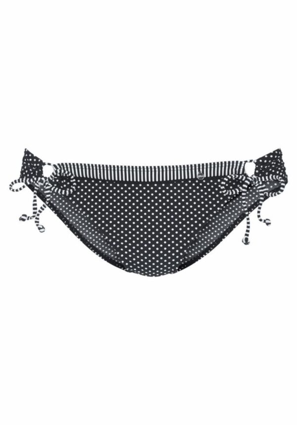 s.Oliver Bikini nadrágok 'Avni'  fekete / fehér