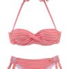 s.Oliver Bikini  piros / fehér