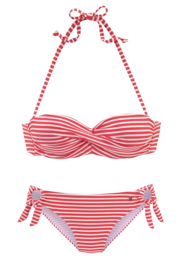 s.Oliver Bikini  piros / fehér