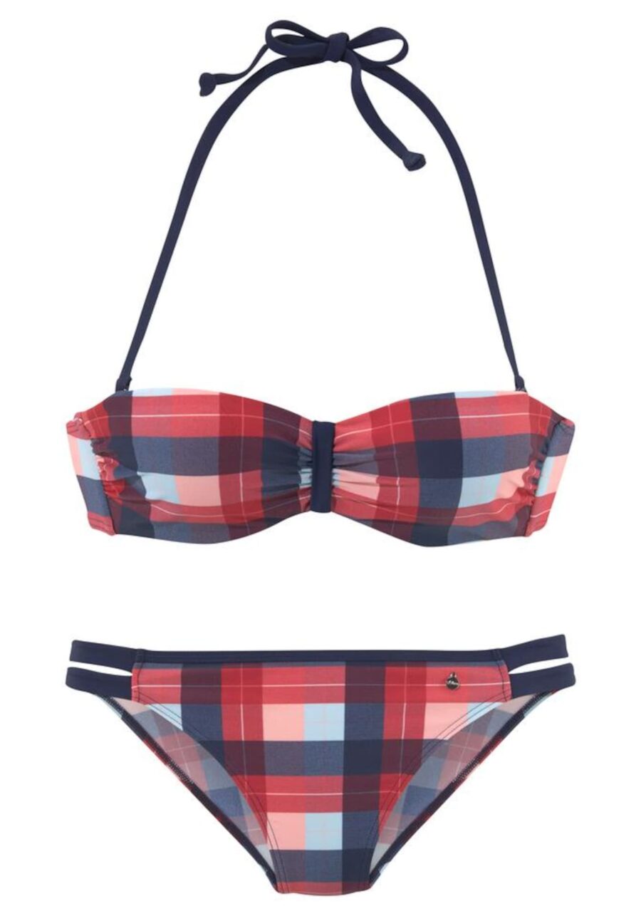 s.Oliver Bikini  tengerészkék / világoskék / rózsaszín / pasztellpiros-hu