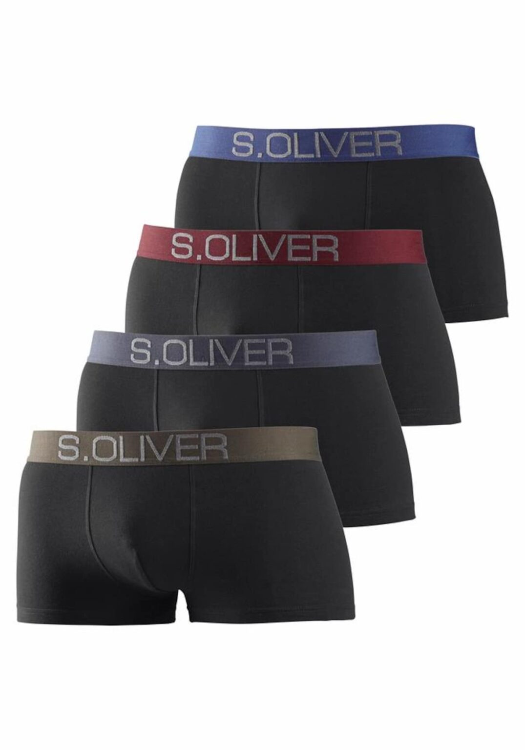 s.Oliver Boxeralsók  vegyes színek / fekete