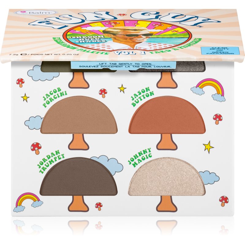 theBalm Fun Guy Eyeshadow Palette Vol 1 szemhéjfesték paletta 7