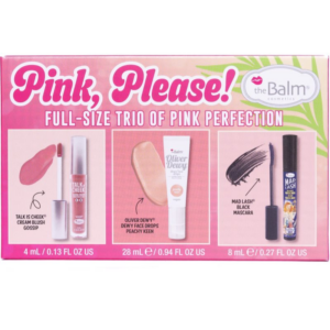 theBalm Holiday Trio Box Set ajándékszett az arcra