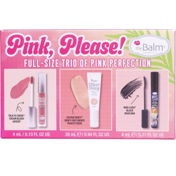 theBalm Holiday Trio Box Set ajándékszett az arcra